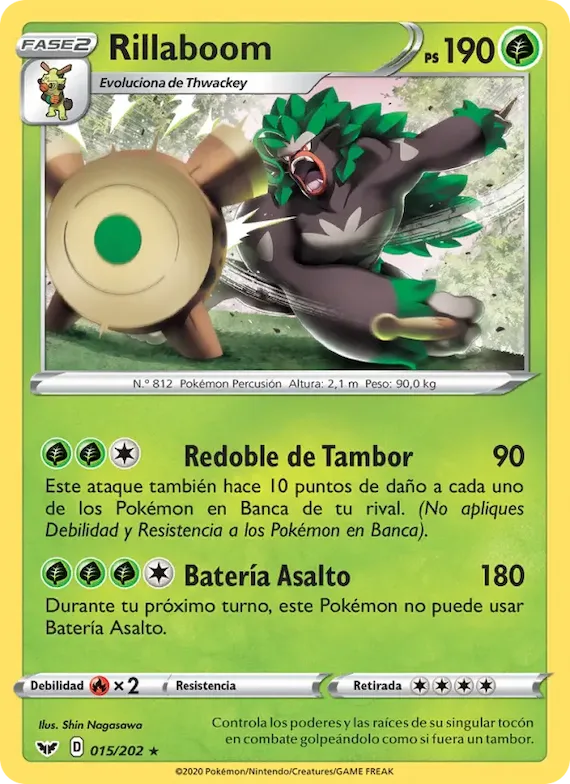 Rillaboom 15 – Espada y Escudo