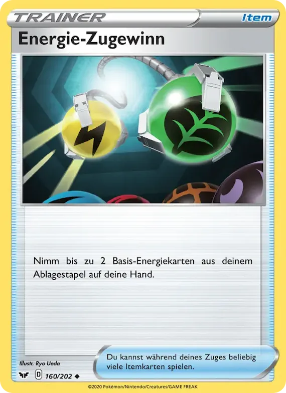 Energie-Zugewinn 160 – Schwert & Schild