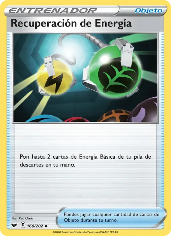 Recuperación de Energía 160 – Espada y Escudo