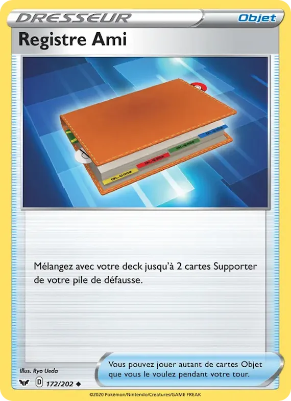 Registre Ami 172 – Épée et Bouclier