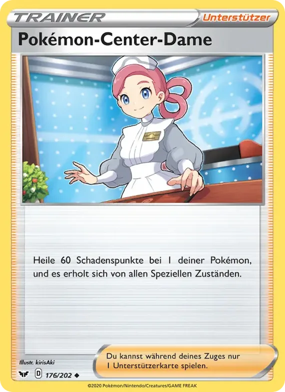 Pokémon-Center-Dame 176 – Schwert & Schild