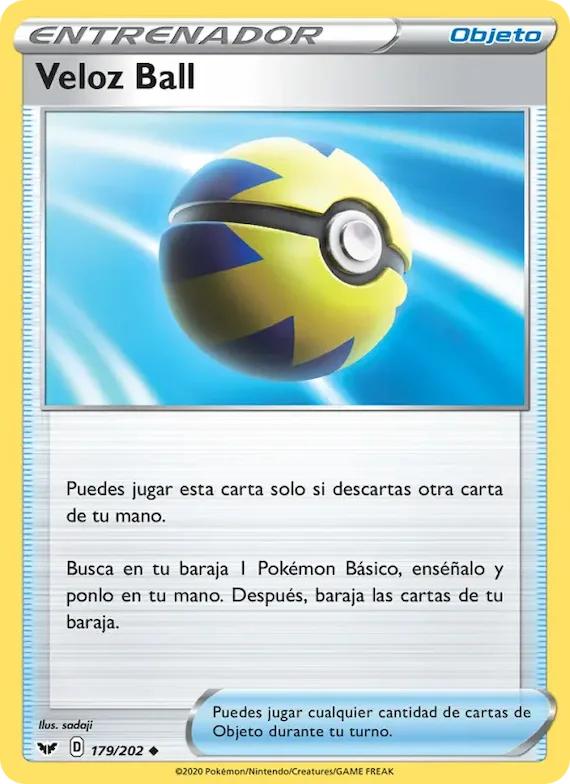 Veloz Ball 179 – Espada y Escudo