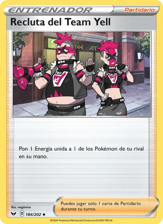 Recluta del Team Yell 184 – Espada y Escudo