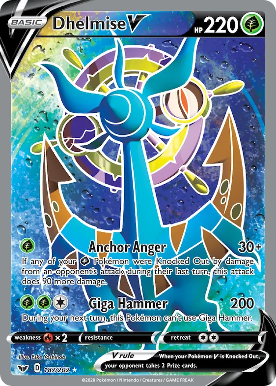 Dhelmise V #187 – Sword & Shield