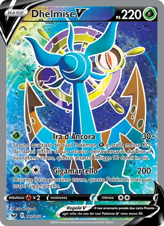 Dhelmise V 187 – Spada e Scudo