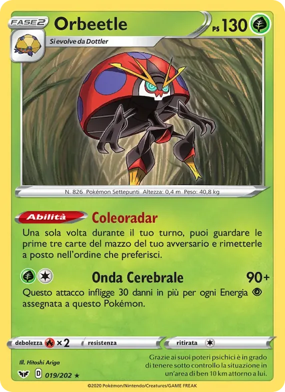 Orbeetle 19 – Spada e Scudo