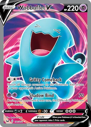 Wobbuffet V #191 – Sword & Shield
