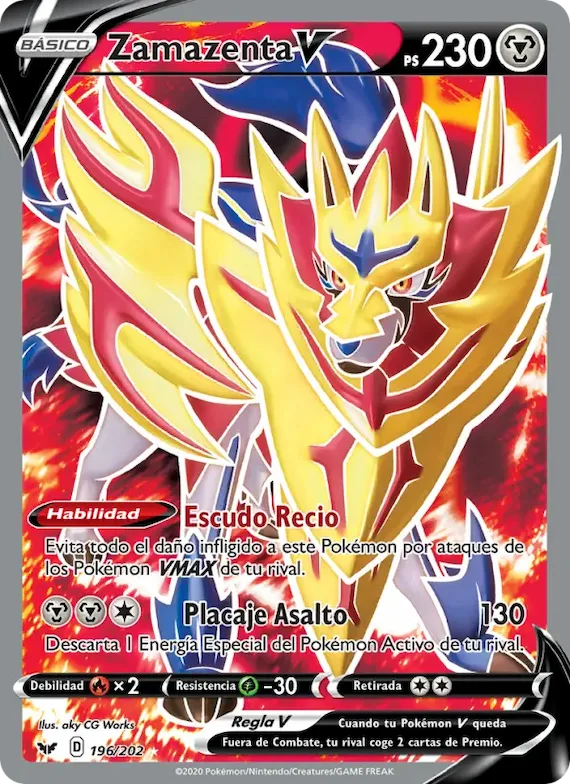 Zamazenta V 196 – Espada y Escudo