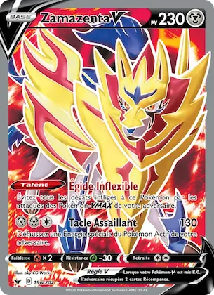 Zamazenta V n° 196 – Épée et Bouclier
