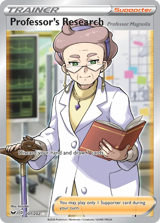 Professor's Research (Professor Magnolia) #201 – Sword & Shield