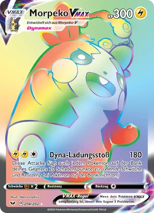 Morpeko VMAX Nr. 204 – Sword & Shield