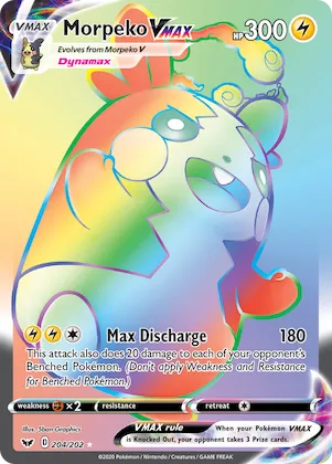 Morpeko VMAX #204 – Sword & Shield
