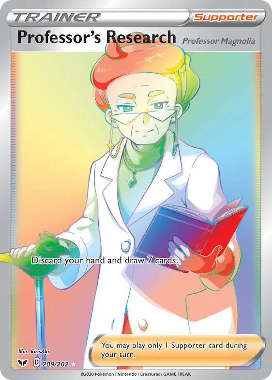 Professor's Research (Professor Magnolia) #209 – Sword & Shield