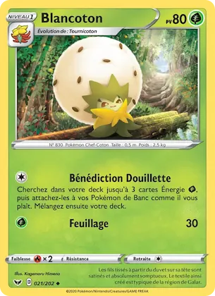 Blancoton n° 21 – Épée et Bouclier