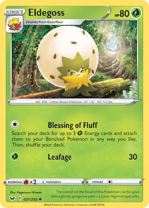 Eldegoss #21 – Sword & Shield