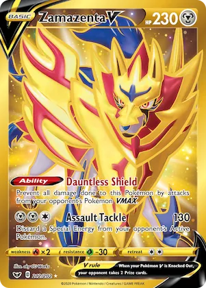 Zamazenta V #212 – Sword & Shield