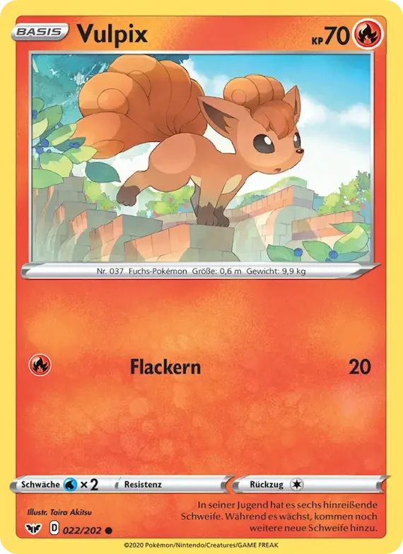 Vulpix 22 – Schwert & Schild