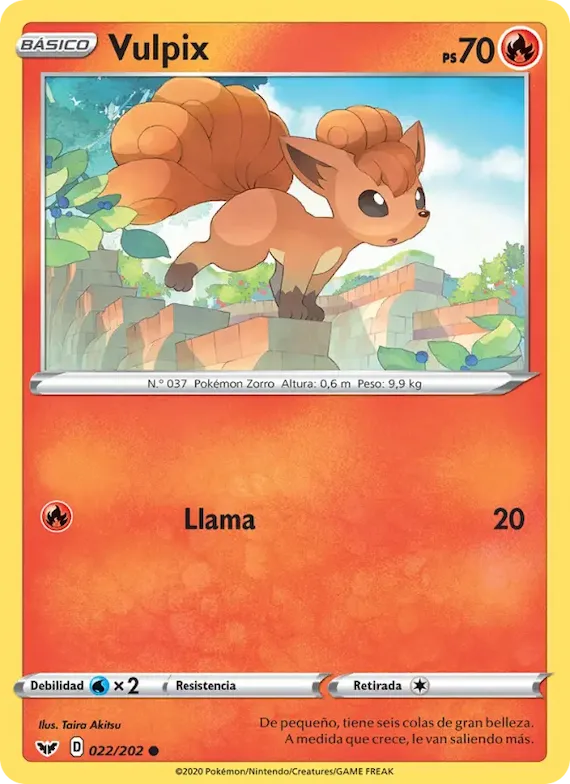 Vulpix 22 – Espada y Escudo