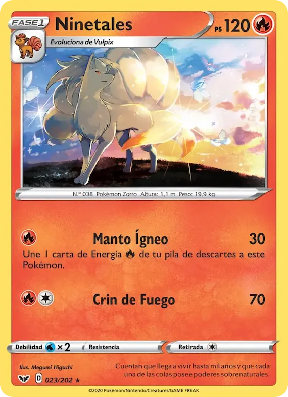Ninetales 23 – Espada y Escudo