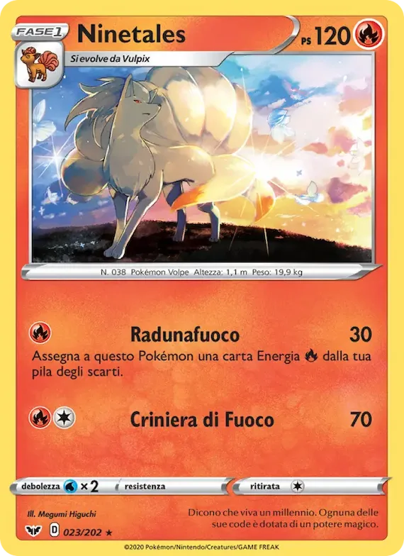Ninetales 23 – Spada e Scudo