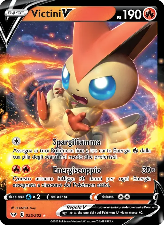 Victini V 25 – Spada e Scudo