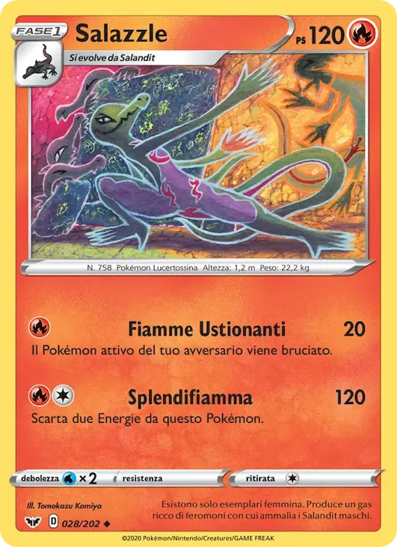 Salazzle 28 – Spada e Scudo