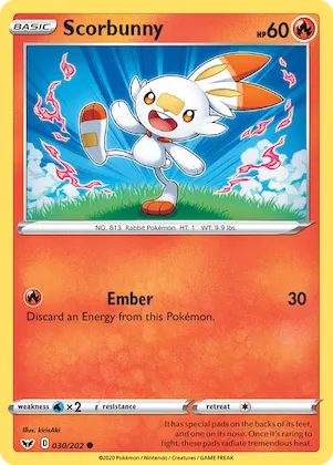 Scorbunny #30 – Sword & Shield