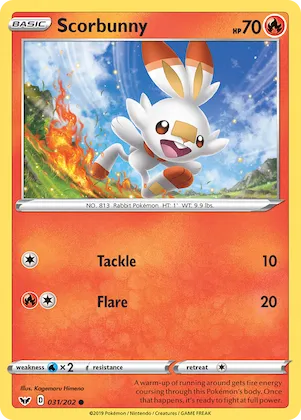 Scorbunny #31 – Sword & Shield