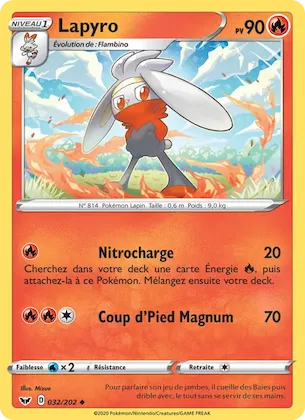 Lapyro n° 32 – Épée et Bouclier