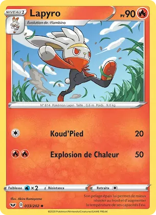Lapyro n° 33 – Épée et Bouclier