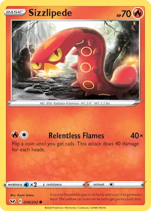 Sizzlipede #38 – Sword & Shield