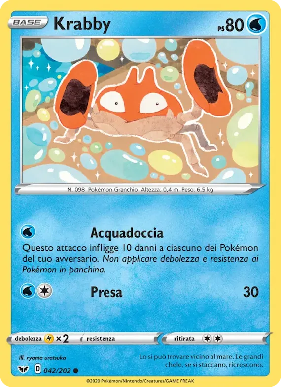 Krabby 42 – Spada e Scudo