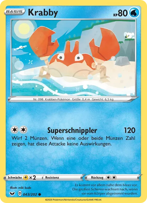Krabby 43 – Schwert & Schild