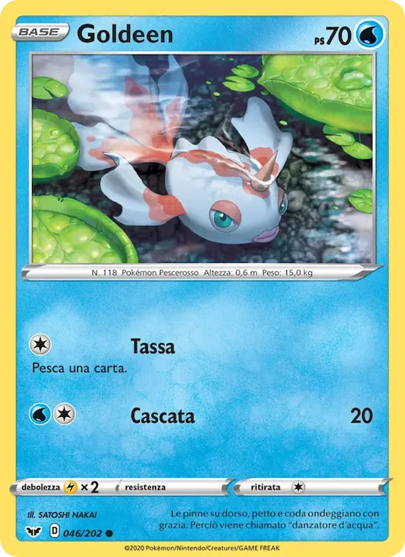 Goldeen 46 – Spada e Scudo