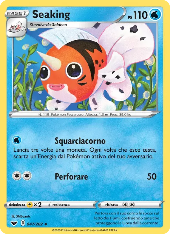 Seaking 47 – Spada e Scudo