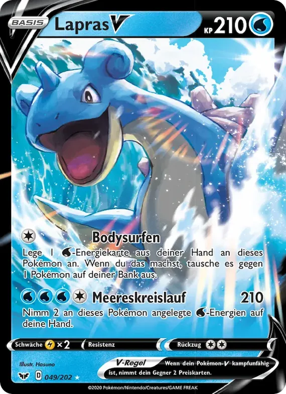 Lapras V 49 – Schwert & Schild