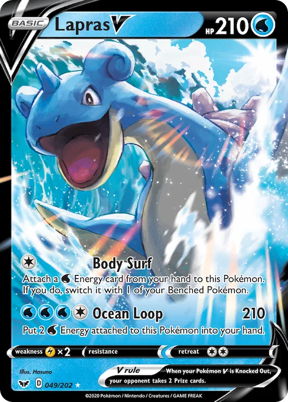Lapras V #49 – Sword & Shield