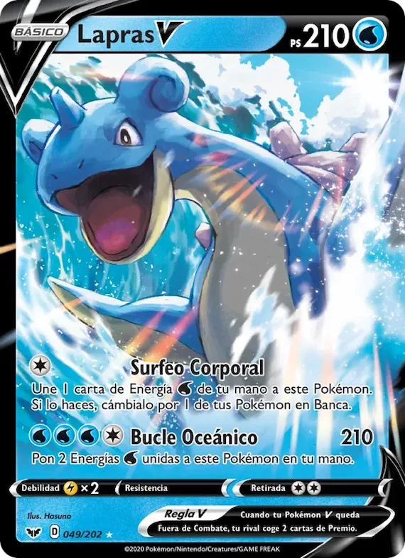 Lapras V 49 – Espada y Escudo