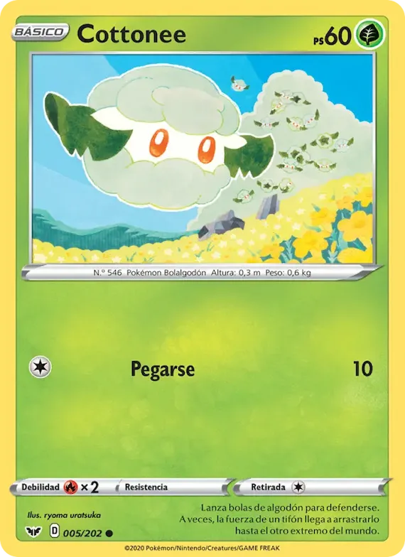 Cottonee 5 – Espada y Escudo