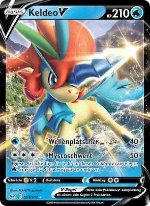 Keldeo V Nr. 53 – Sword & Shield