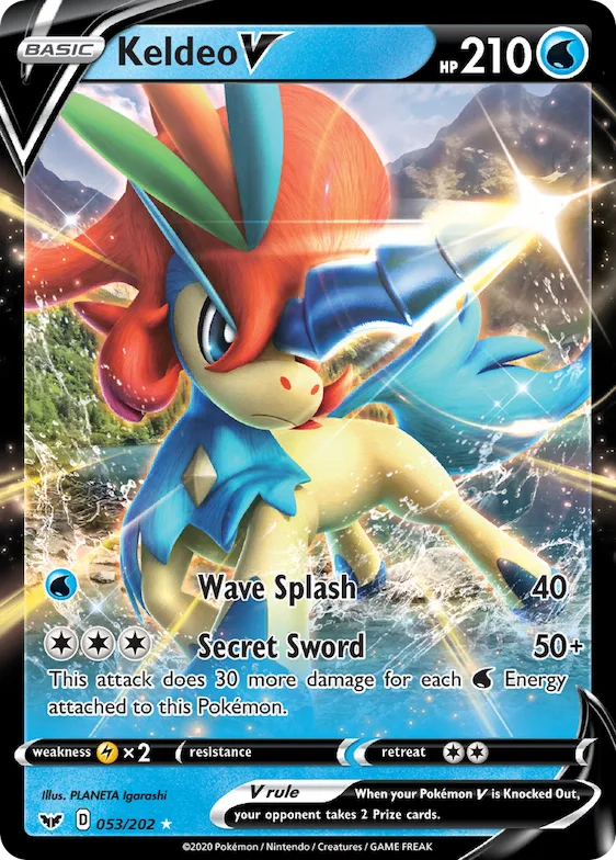 Keldeo V #53 – Sword & Shield