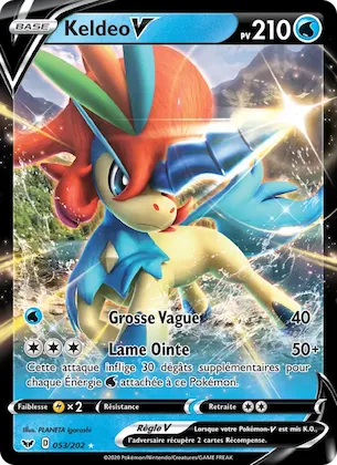 Keldeo V n° 53 – Épée et Bouclier