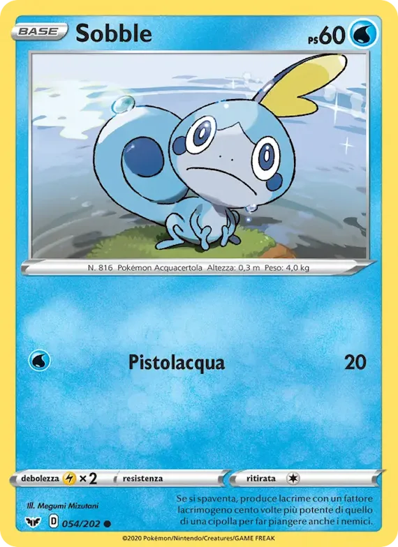Sobble 54 – Spada e Scudo