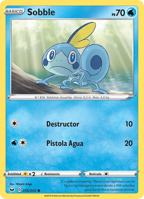 Sobble 55 – Espada y Escudo