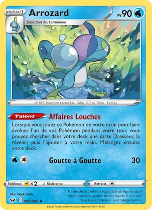 Arrozard n° 56 – Épée et Bouclier