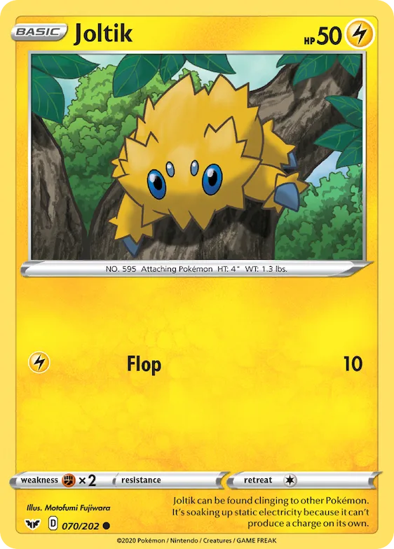 Joltik 70 – Espada e Escudo