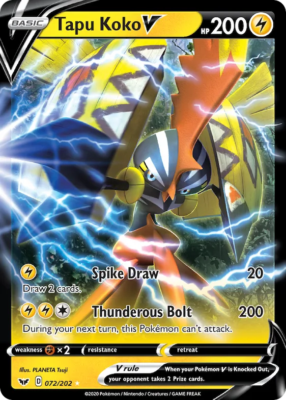 Tapu Koko V #72 – Sword & Shield