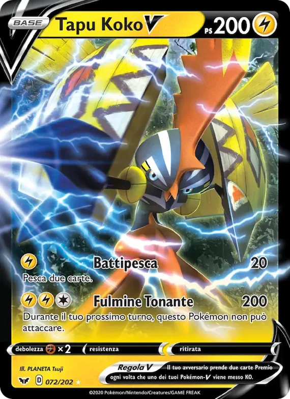 Tapu Koko V 72 – Spada e Scudo