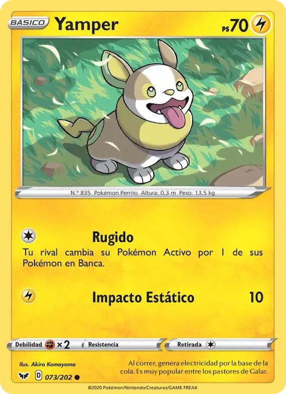 Yamper 73 – Espada y Escudo