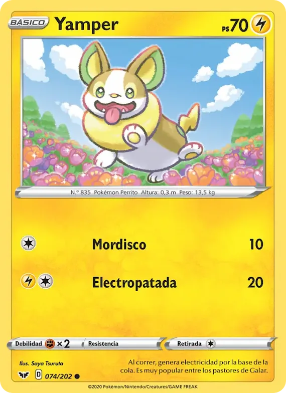 Yamper 74 – Espada y Escudo